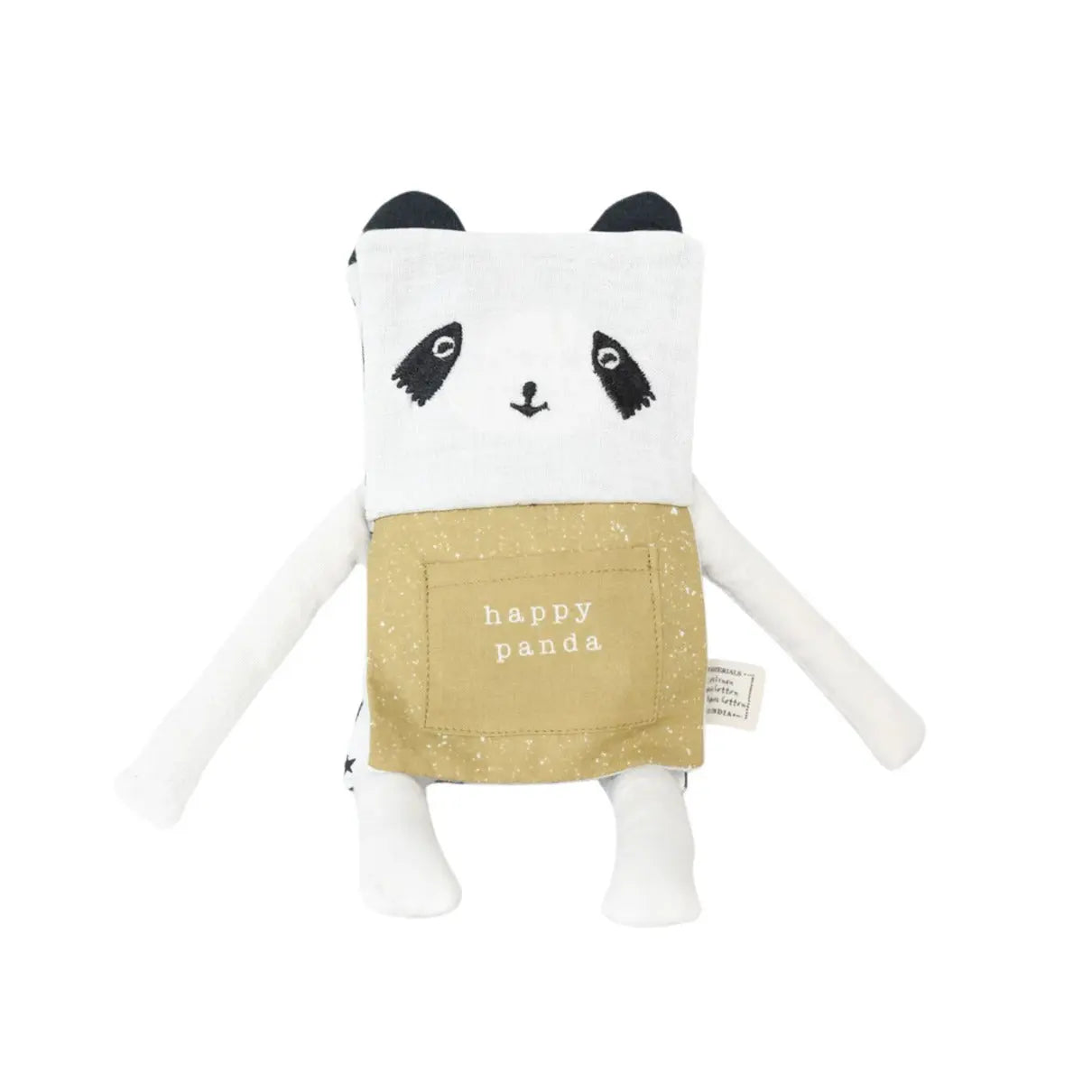 Panda Flippy Friend en coton bio Wee Gallery - Lilinappy
