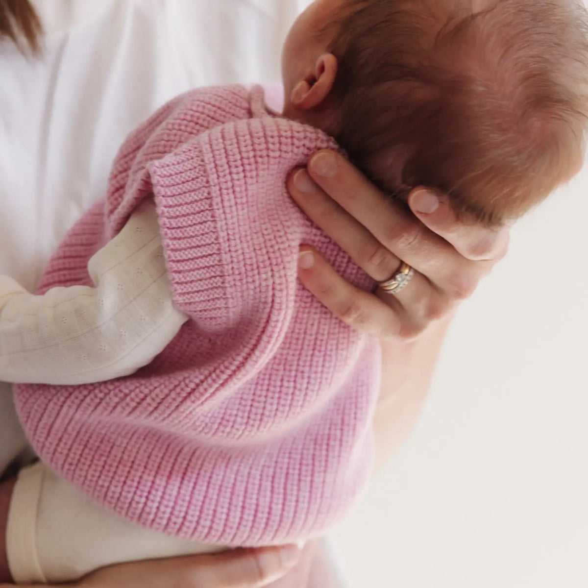 Gilet bébé en laine mérinos Harvey HVID