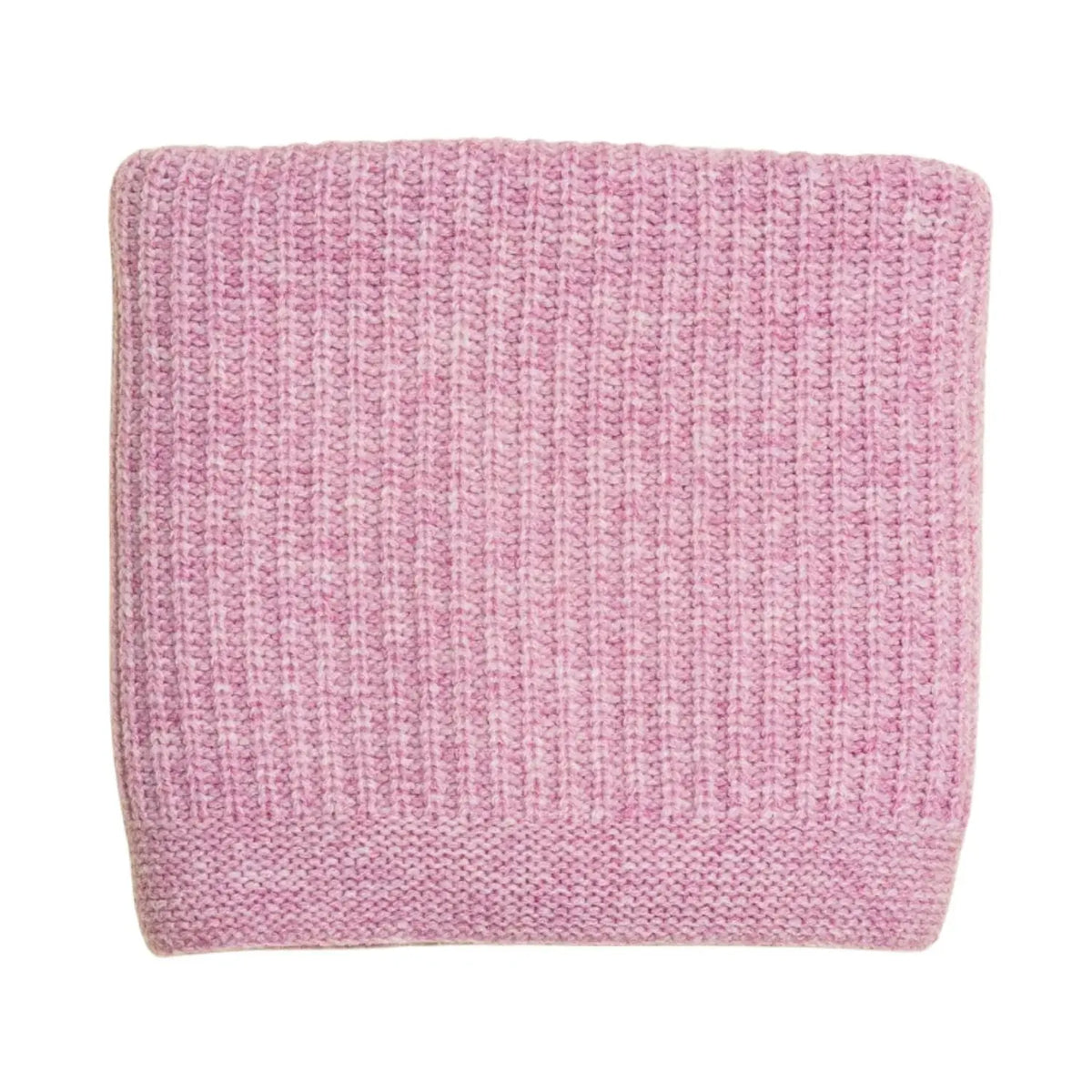Couverture bébé Kiki en laine d’agneau mérinos Hvid – Rose Candy - Lilinappy