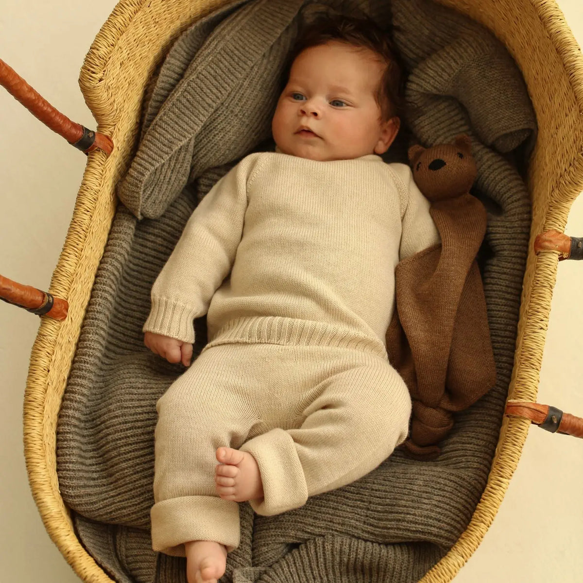 Pantalon bébé en laine mérinos Guido HVID