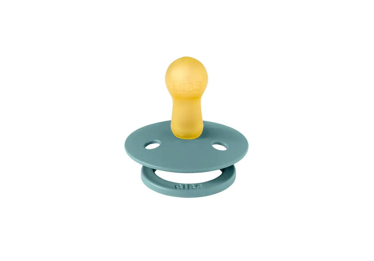 Tétine en caoutchouc naturel Bibs - Bleu étang - Lilinappy