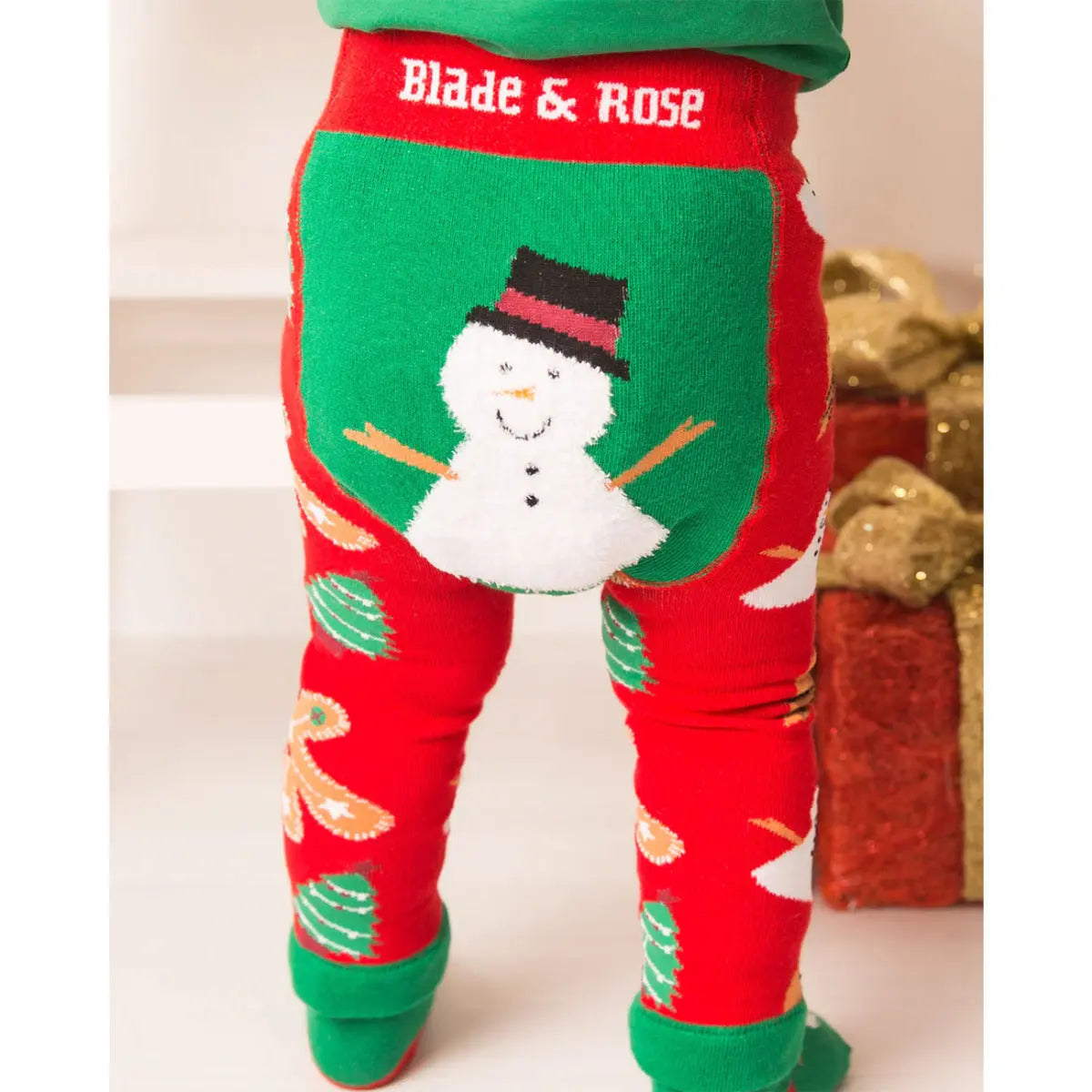 Leggings bébé Blade and Rose bonhomme de neige