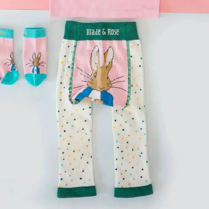 Leggings bébé Blade and Rose - Peter Rabbit Pretty Garden - Lilinappy