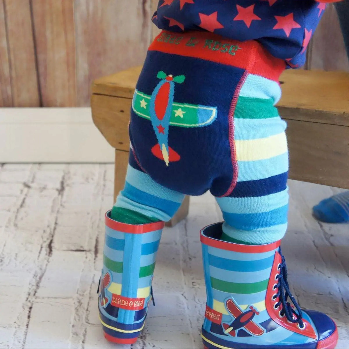 Leggings bébé Blade et Rose Plane 0-6