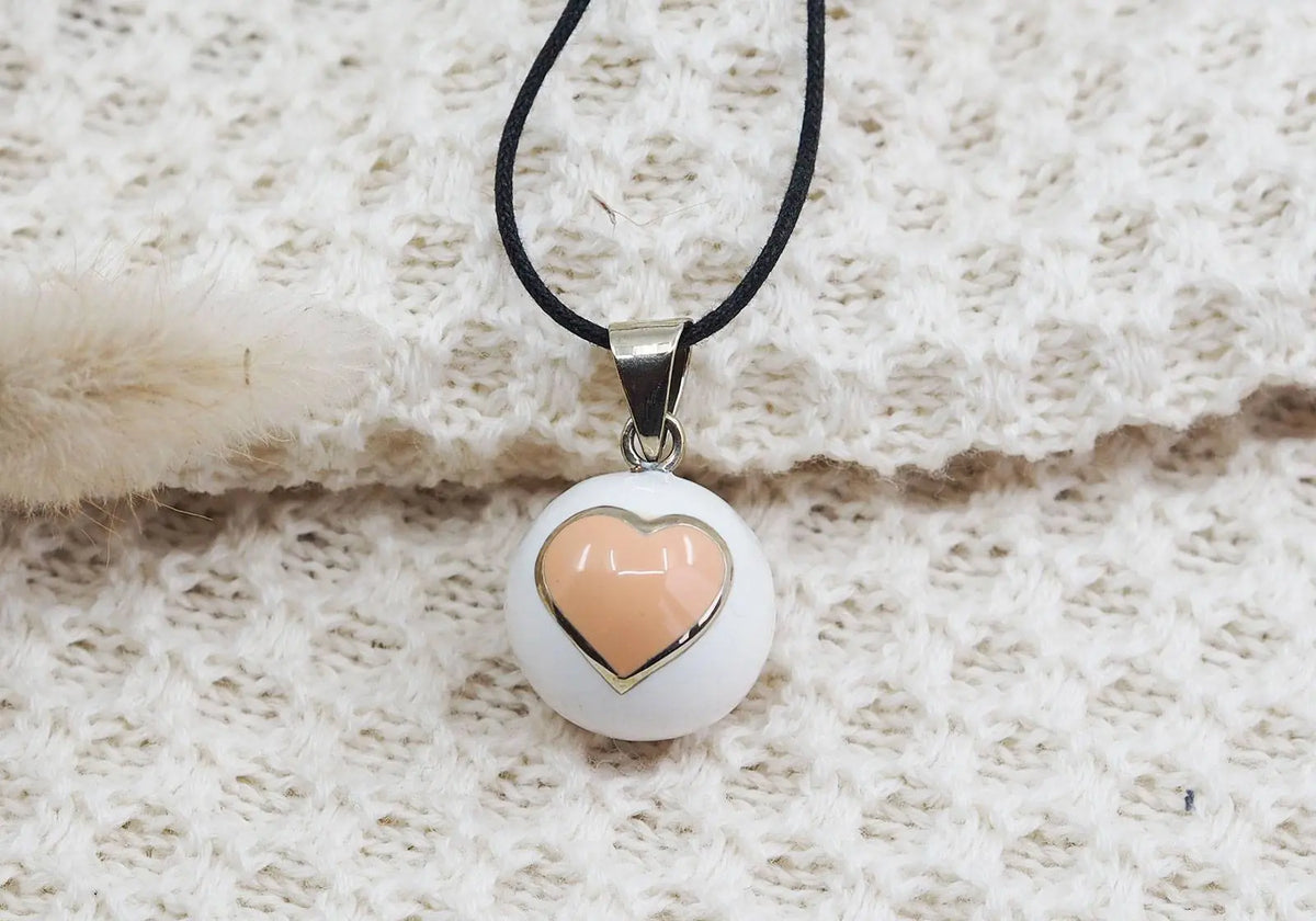 Bola de grossesse - Coeur rose - Lilinappy
