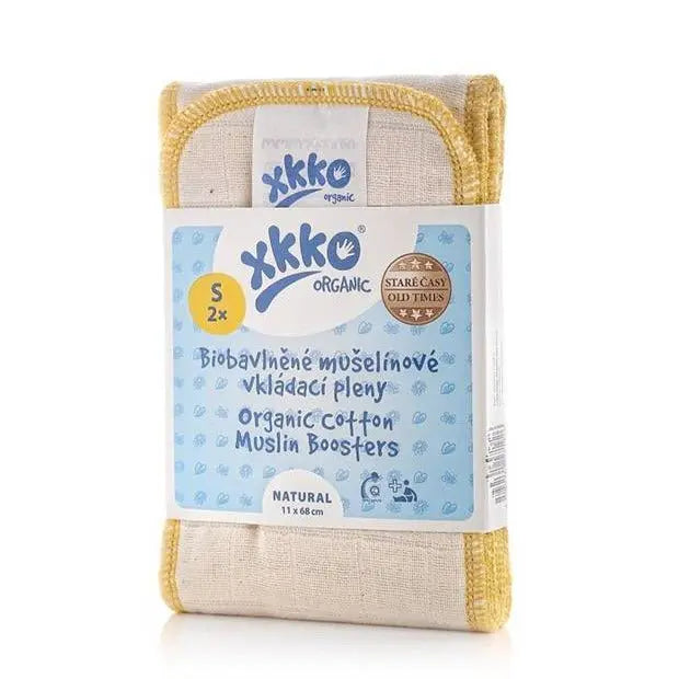 Lot de 2 longues doublures en coton bio XKKO - Lilinappy