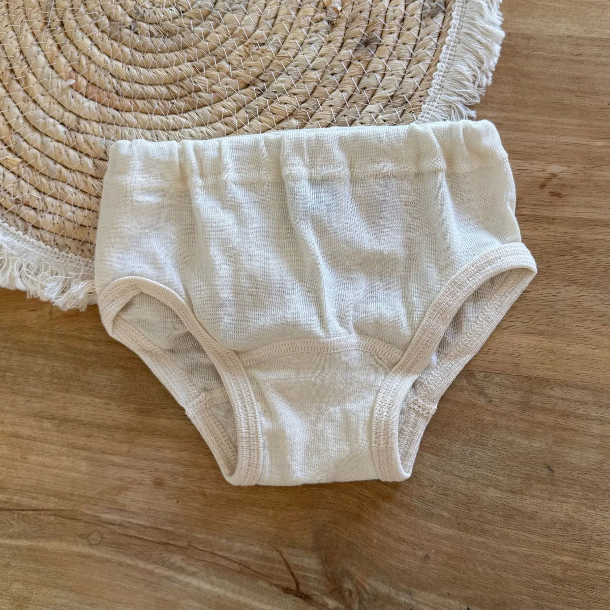 Culotte enfant en laine & soie cosilana - Naturel