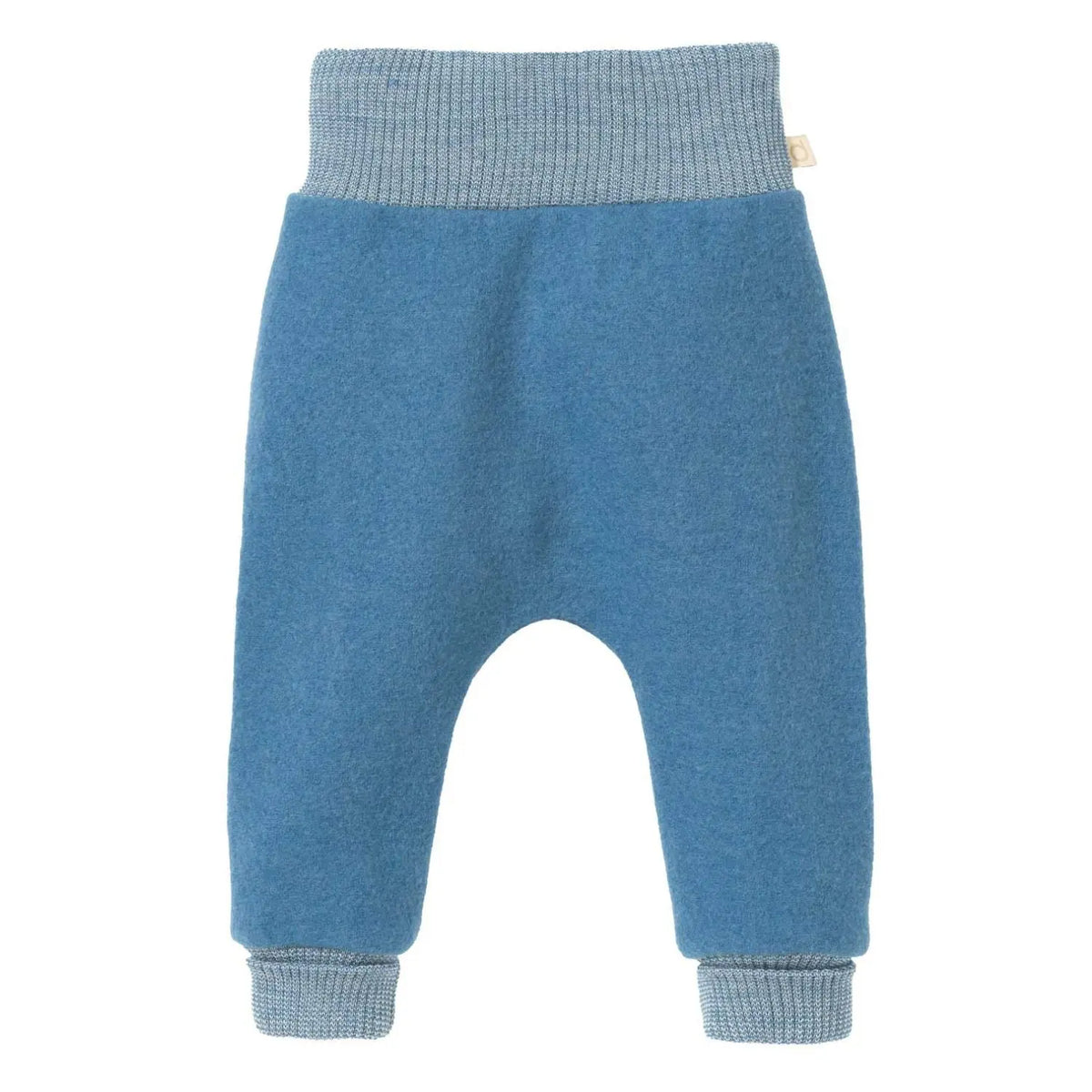 Pantalon bloomer bébé en laine bouillie bio Disana – Dove Blue