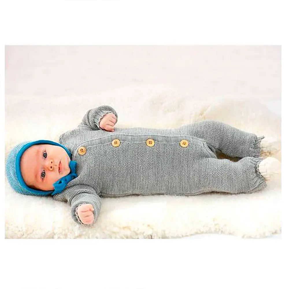 Combinaison en laine tricotée Disana - Naturel - Lilinappy