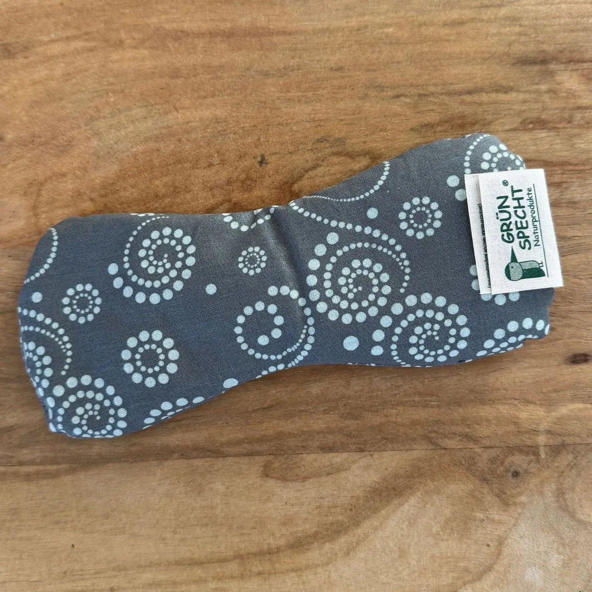 Coussin pour les yeux Grünspecht aux graines de lin bio