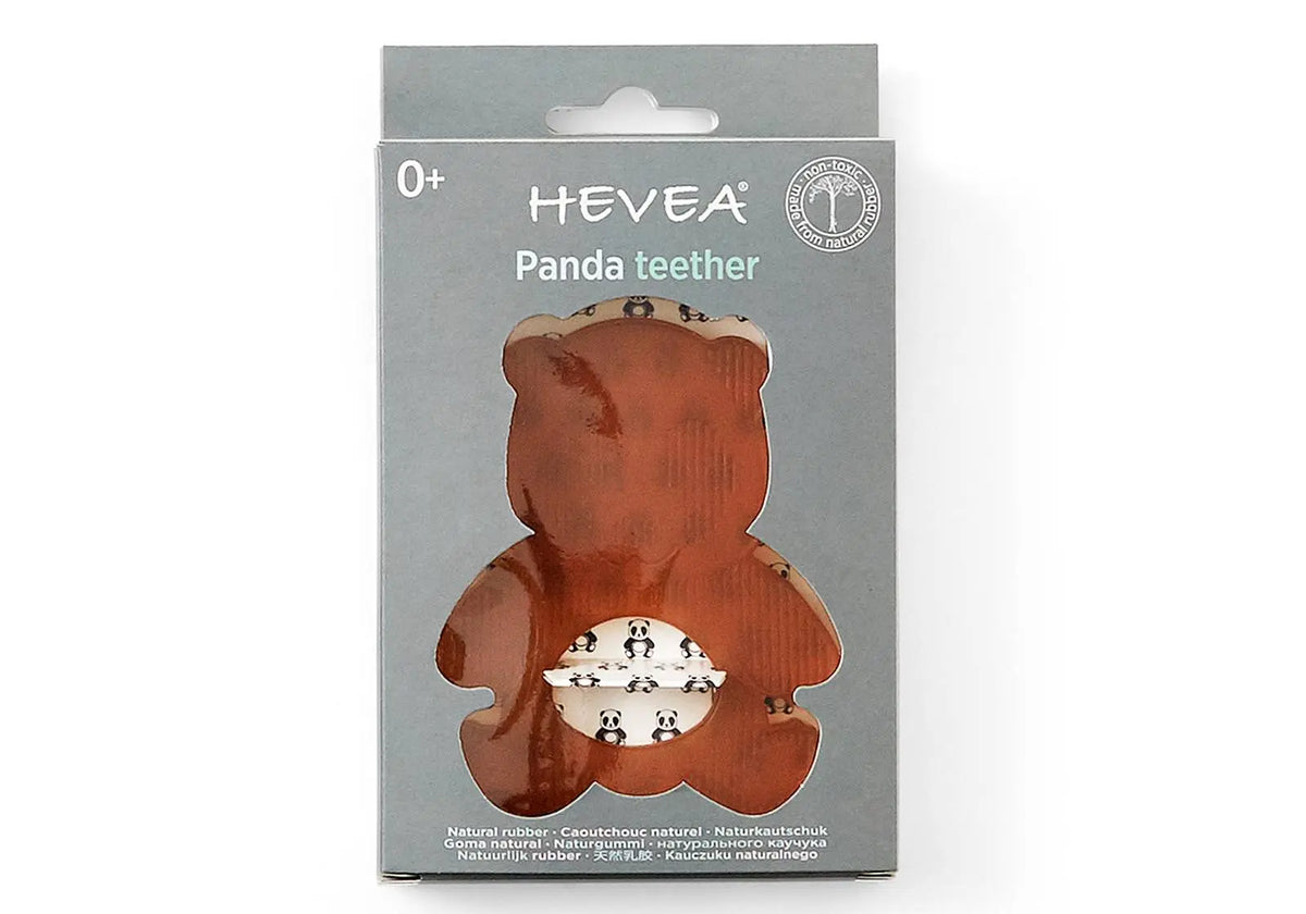 Anneau de dentition Panda Hévéa