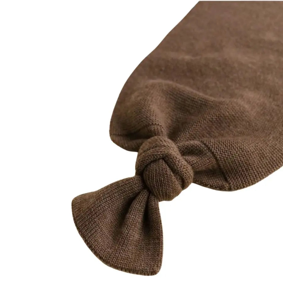 Cocon d'emmaillotage en laine mérinos HVID - Mocha
