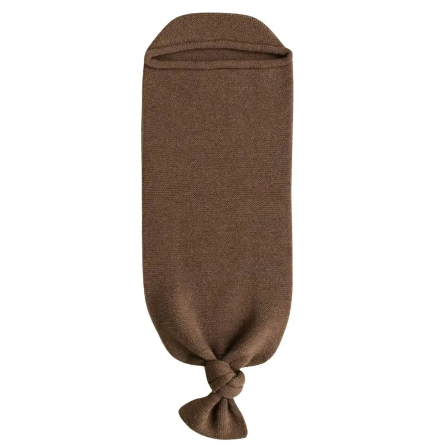 Cocon d'emmaillotage en laine mérinos HVID - Mocha
