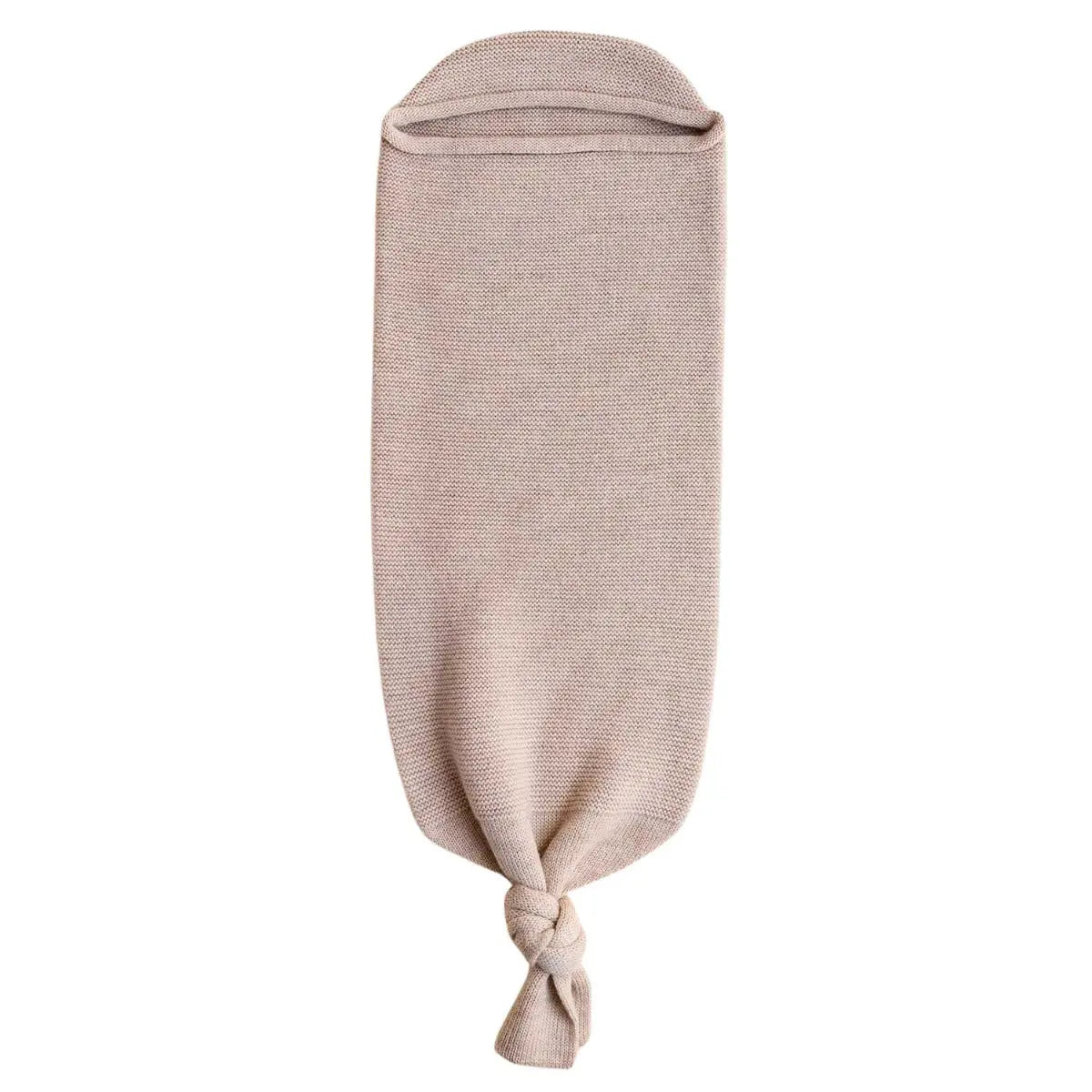 Cocon d'emmaillotage en laine mérinos HVID - Sable - Lilinappy