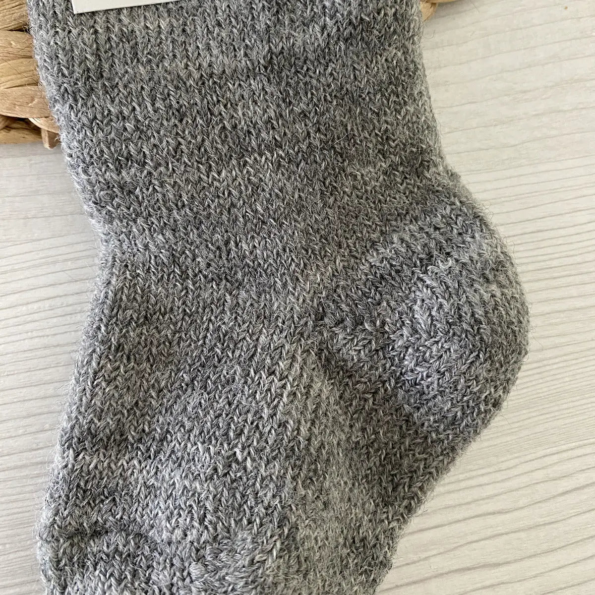 Chaussettes épaisses en pure laine pour enfants Hirsch Natur - Lilinappy