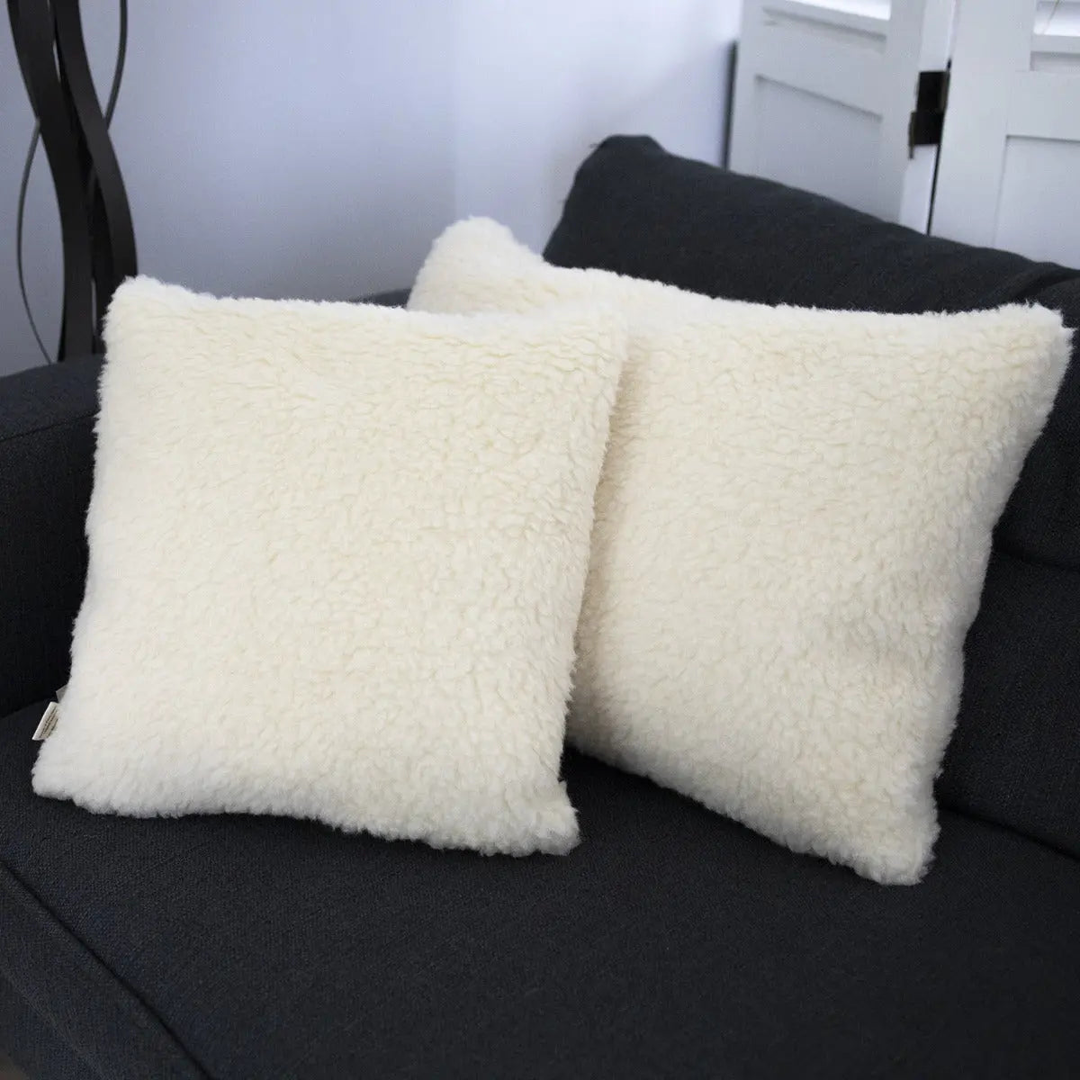 Housse en pure laine vierge Saling 40x60cm