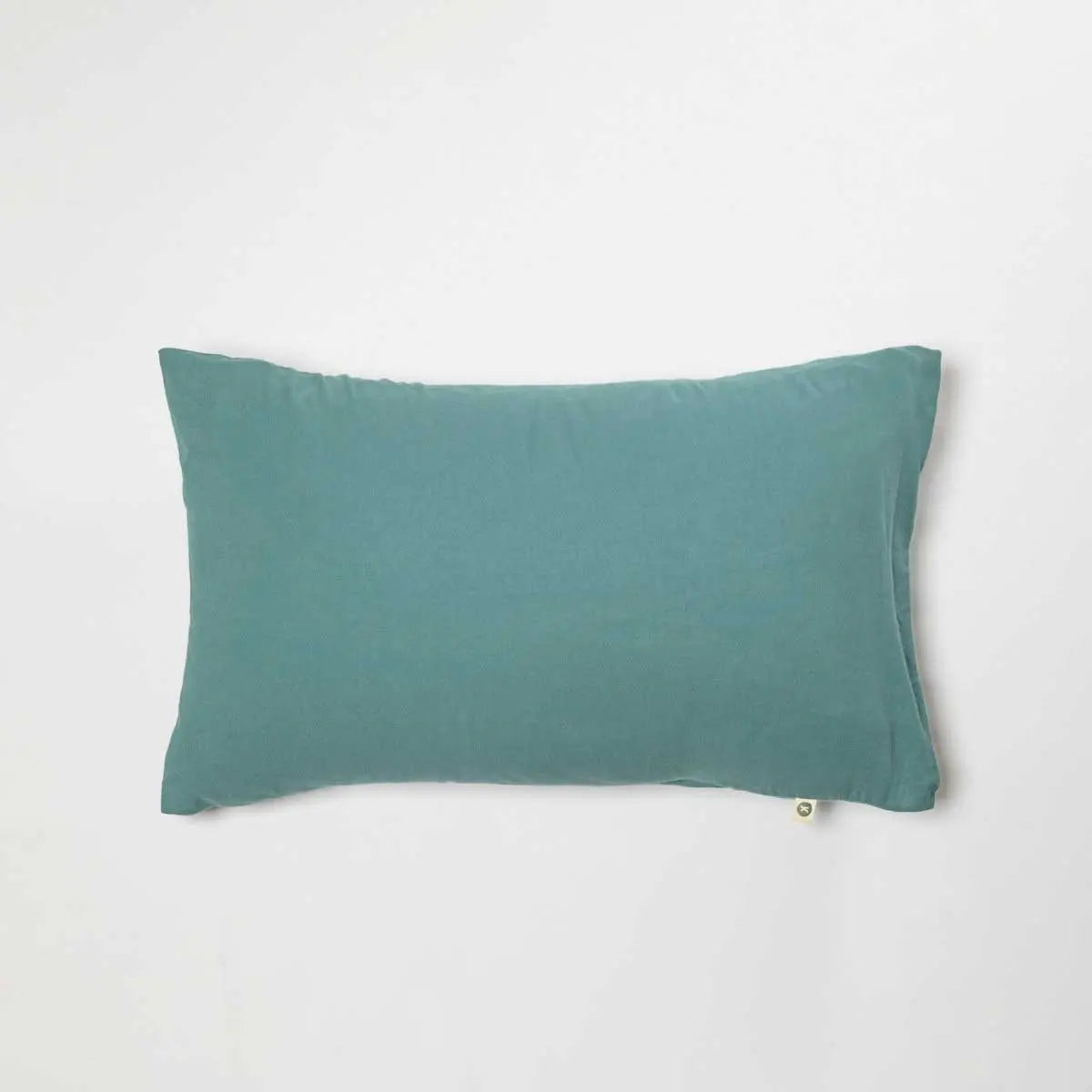 Taie d’oreiller bébé en coton bio Kadolis - Eucalyptus 40x60cm