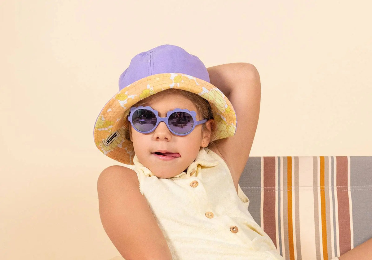 Lunettes de soleil Lion KI ET LA - Lilas - Lilinappy