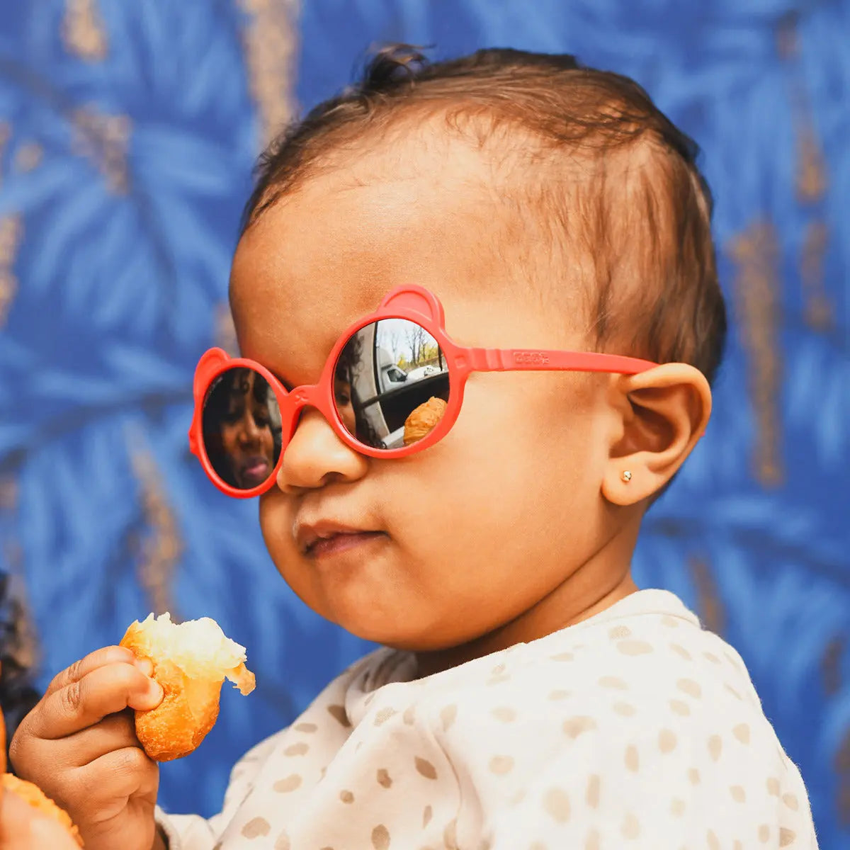 Lunettes de soleil Ourson KI ET LA Rouge