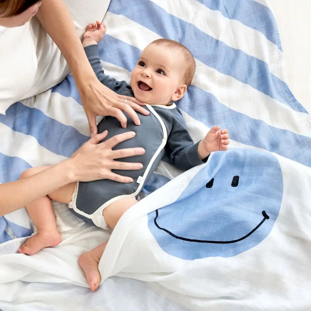 Lot de 2 langes d'emmaillotage Lässig - Happy Rascals - Lilinappy