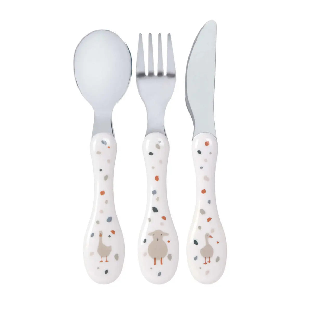 Couverts enfants en inox Lassig - Tiny farmer