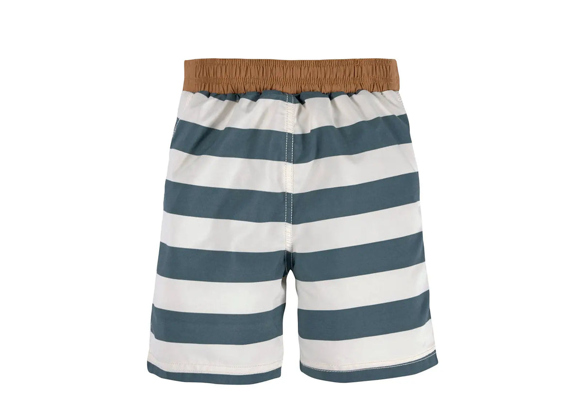 Short de bain bébé Lässig - Rayé bleu - Lilinappy