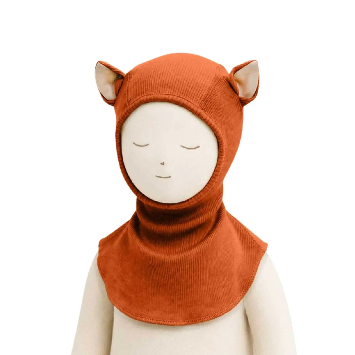 Cagoule en laine mérinos Fox Manymonths