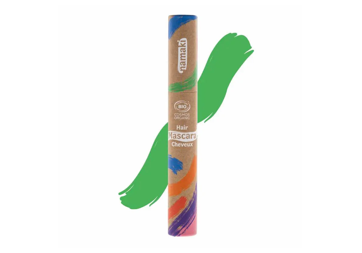Mascara bio cheveux vert Namaki - Lilinappy