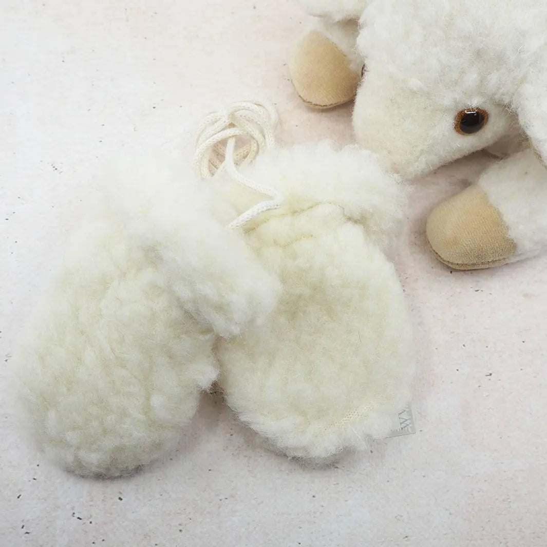 Moufles en laine vierge Bébé Saling