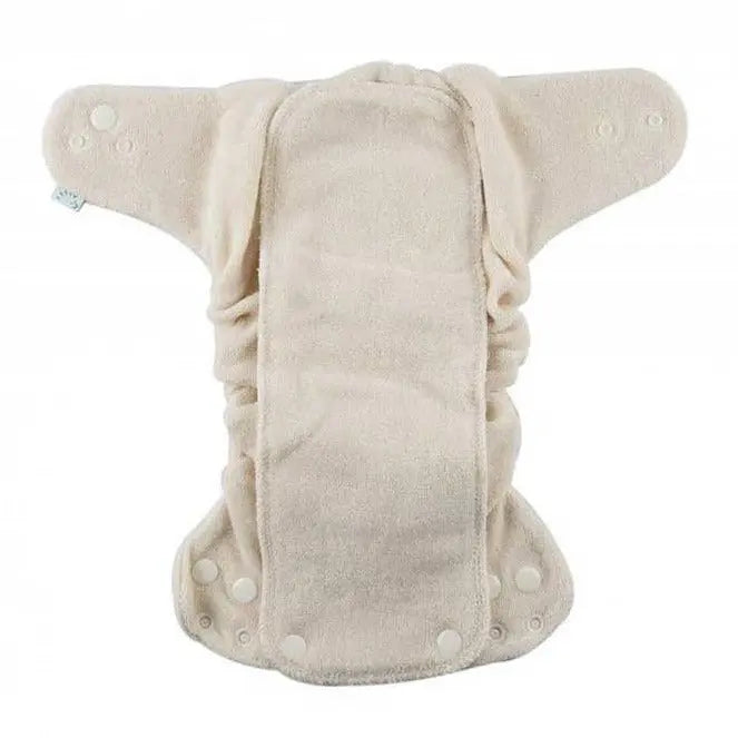 Couche lavable Newborn MiniSnap en coton bio Popolini - Pressions - Lilinappy