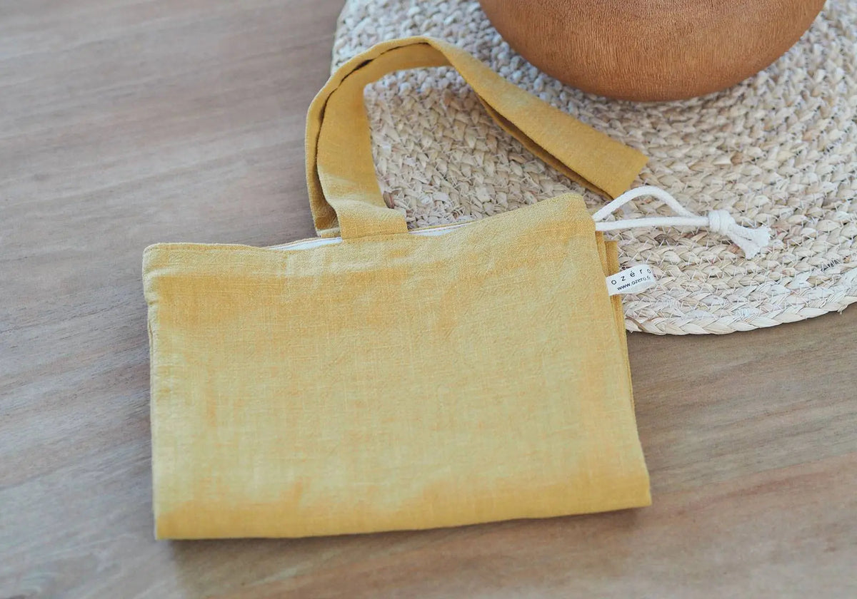 Sac à baguette en lin Ozéro - Lilinappy