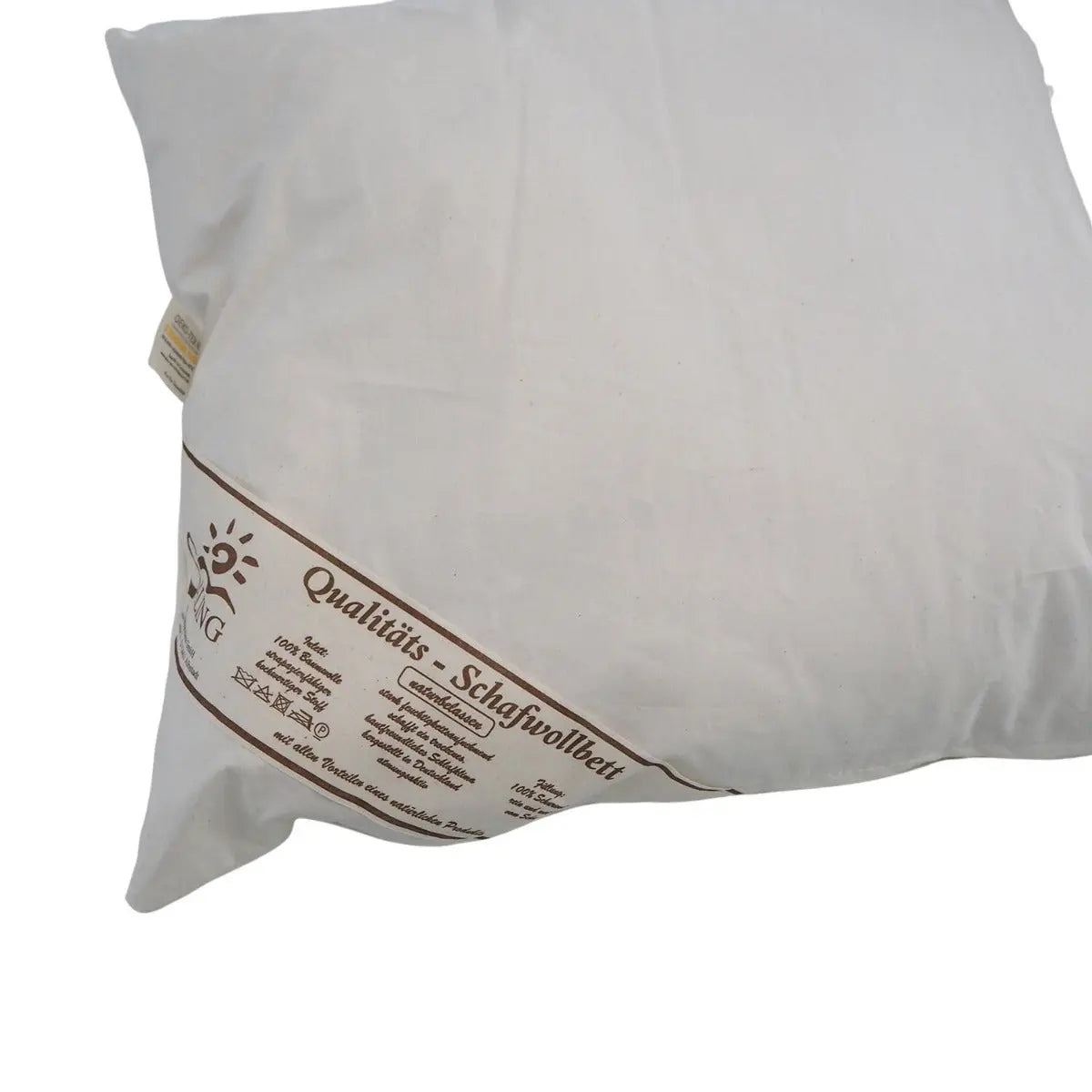Oreiller en pure laine et coton Saling - 40x40cm - Lilinappy