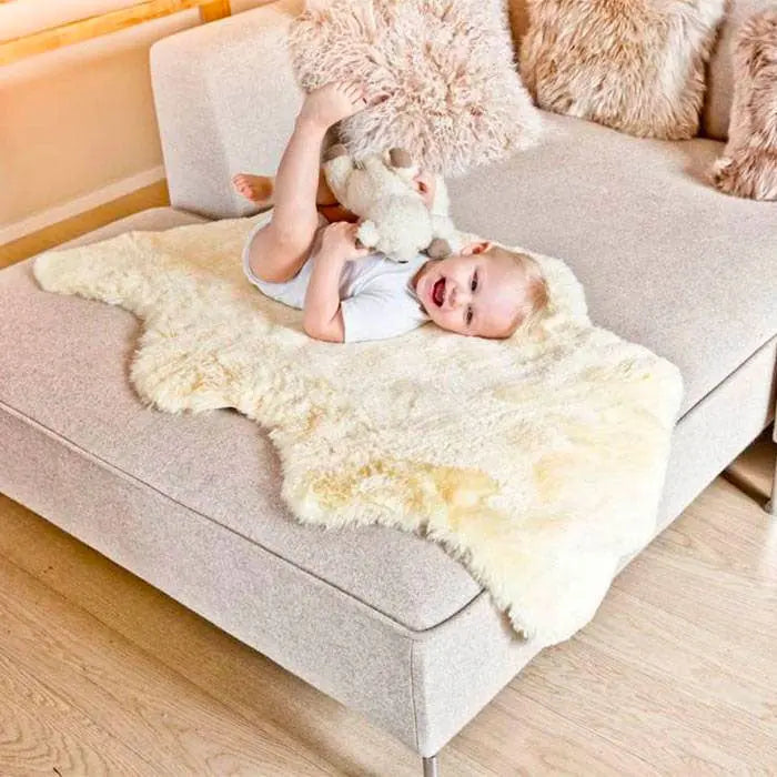 Peau d'agneau pour le lit Fellhof - +120cm - Lilinappy