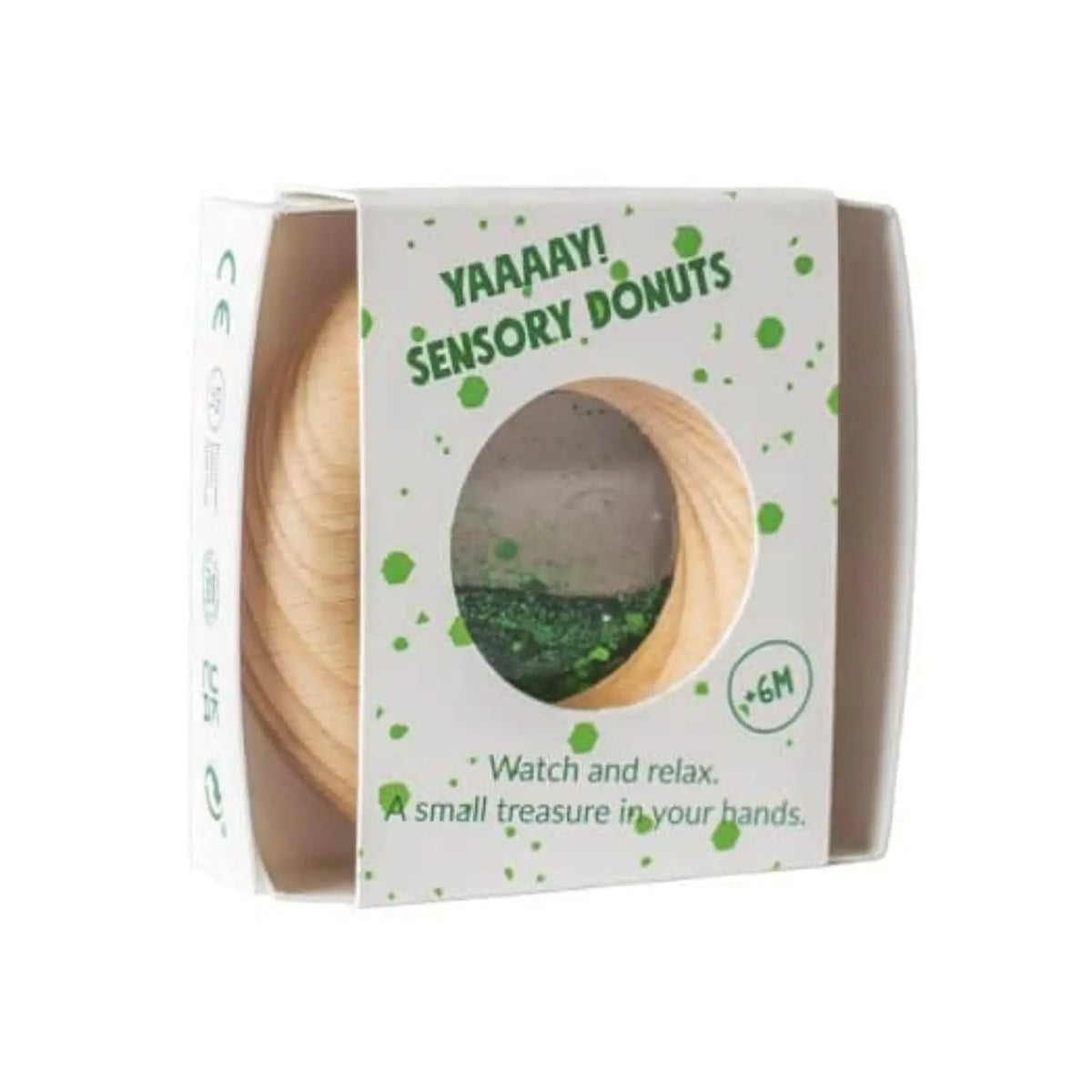 Donut sensoriel Petit Boum - Calm green
