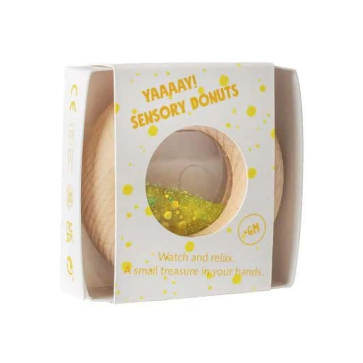 Donut sensoriel Petit Boum - Calm Jaune