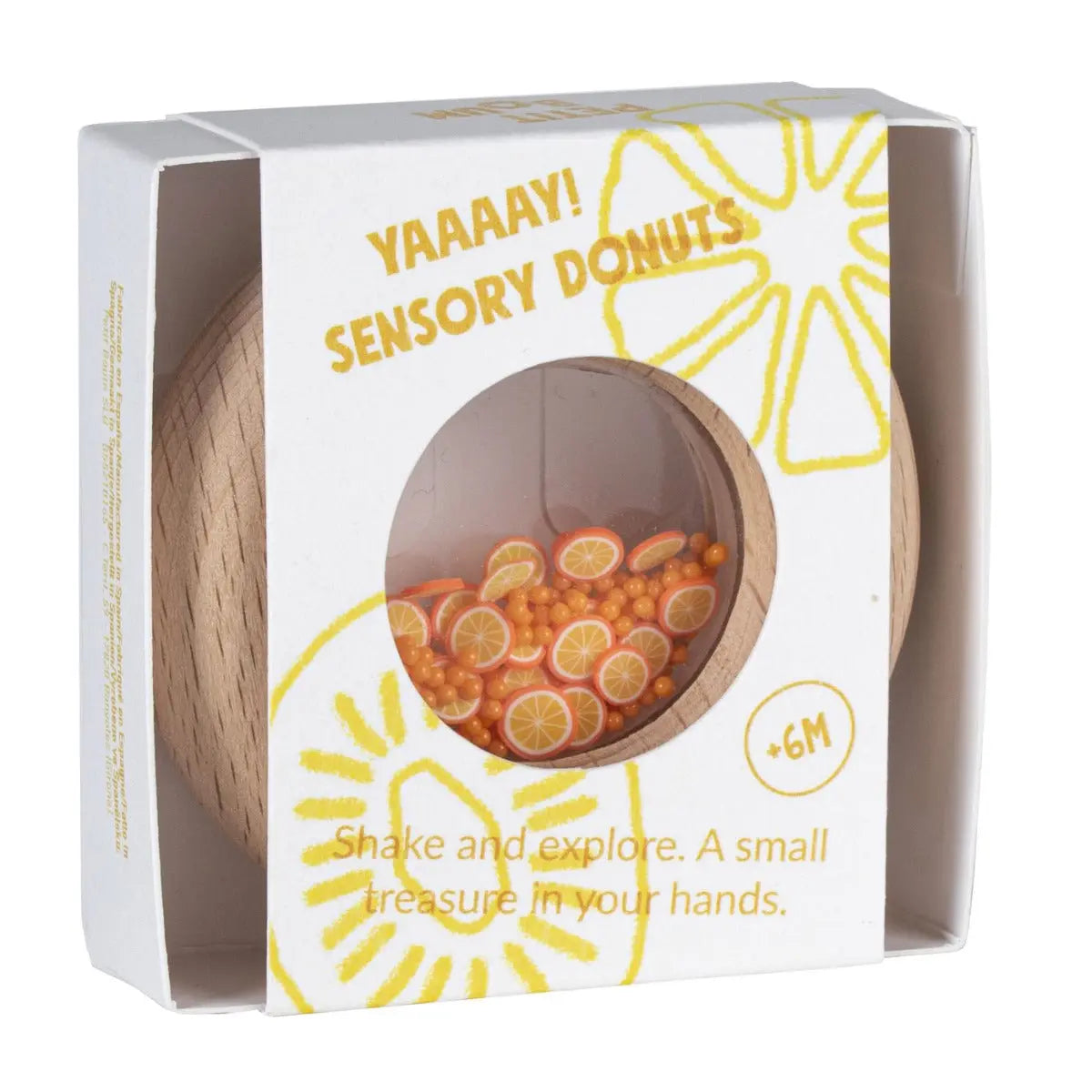 Donut sensoriel Petit Boum - Orange