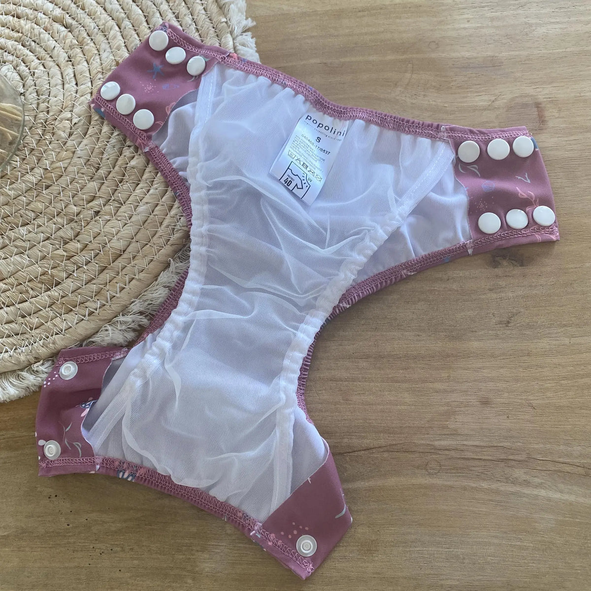 Maillot de bain couche bébé Popolini - Crocodile