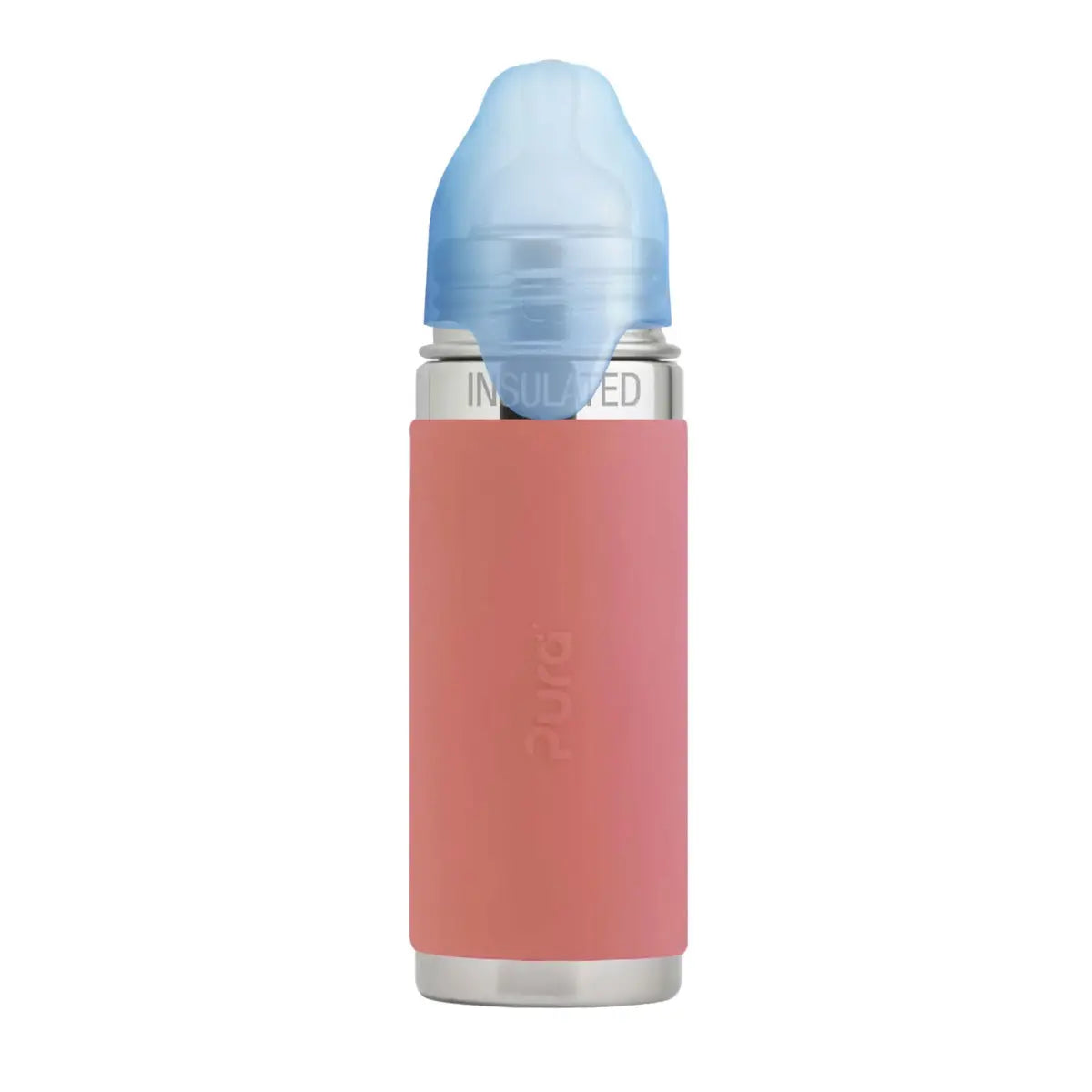 Biberon Inox Isotherme 260ml Pura - Poudre - Lilinappy