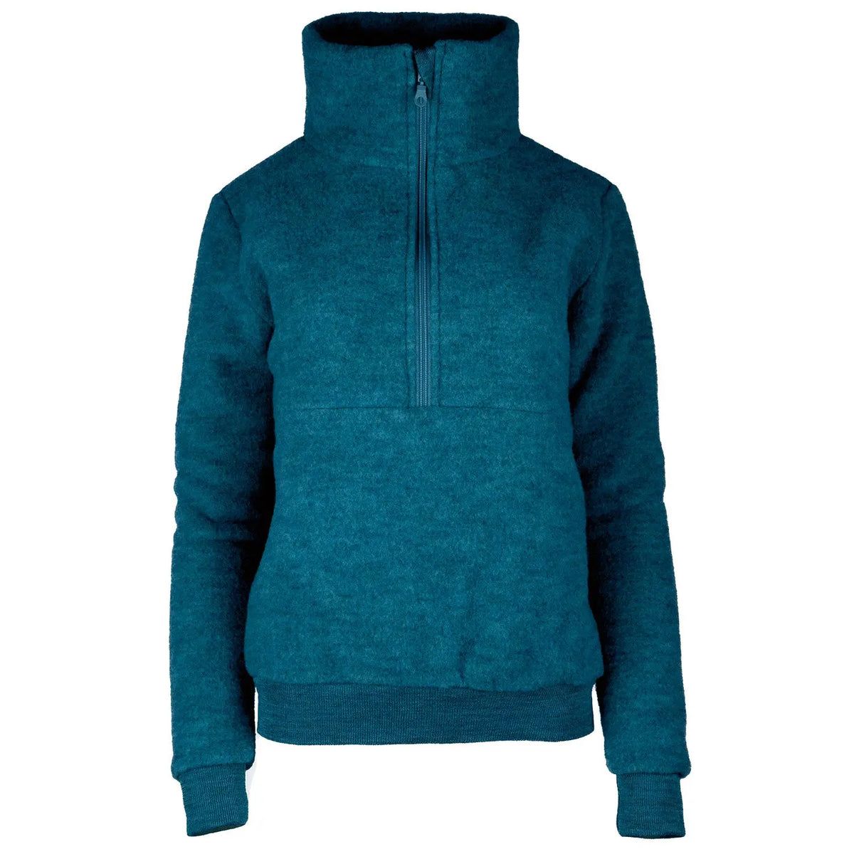 Sweat femme en polaire de laine mérinos bio Reiff