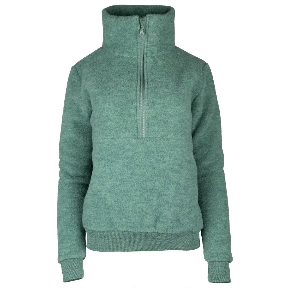 Sweat femme en polaire de laine mérinos bio Reiff