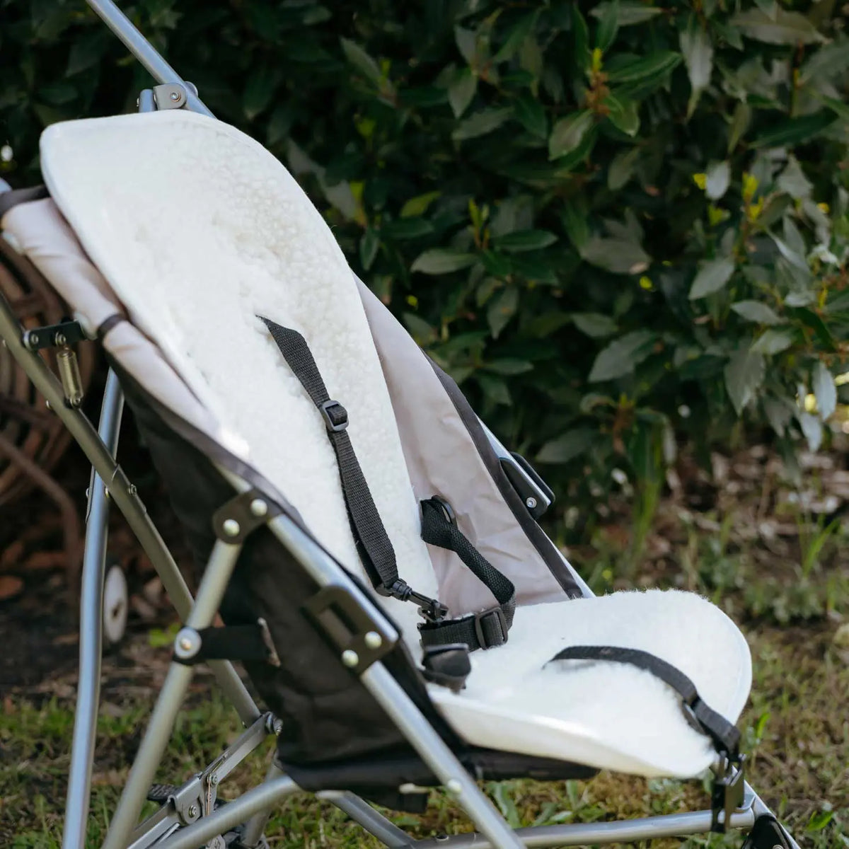 Assise pour poussette & siège auto en laine Sassoupi