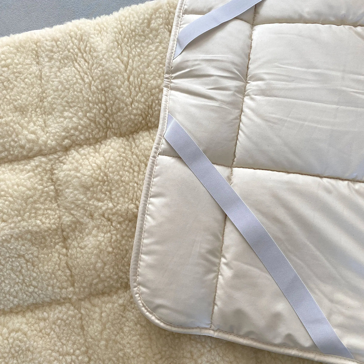 Surmatelas en laine & coton Sassoupi - 70x140cm