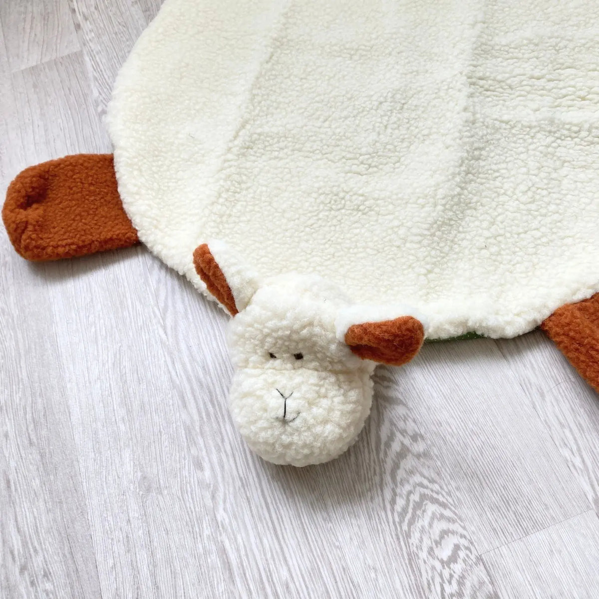 Tapis d'éveil en laine et coton Sassoupi