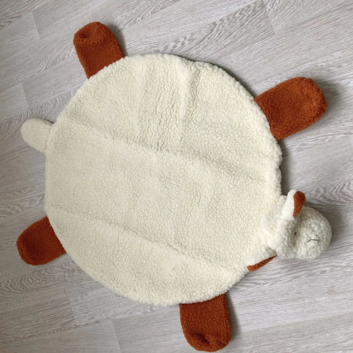 Tapis d'éveil en laine et coton Sassoupi