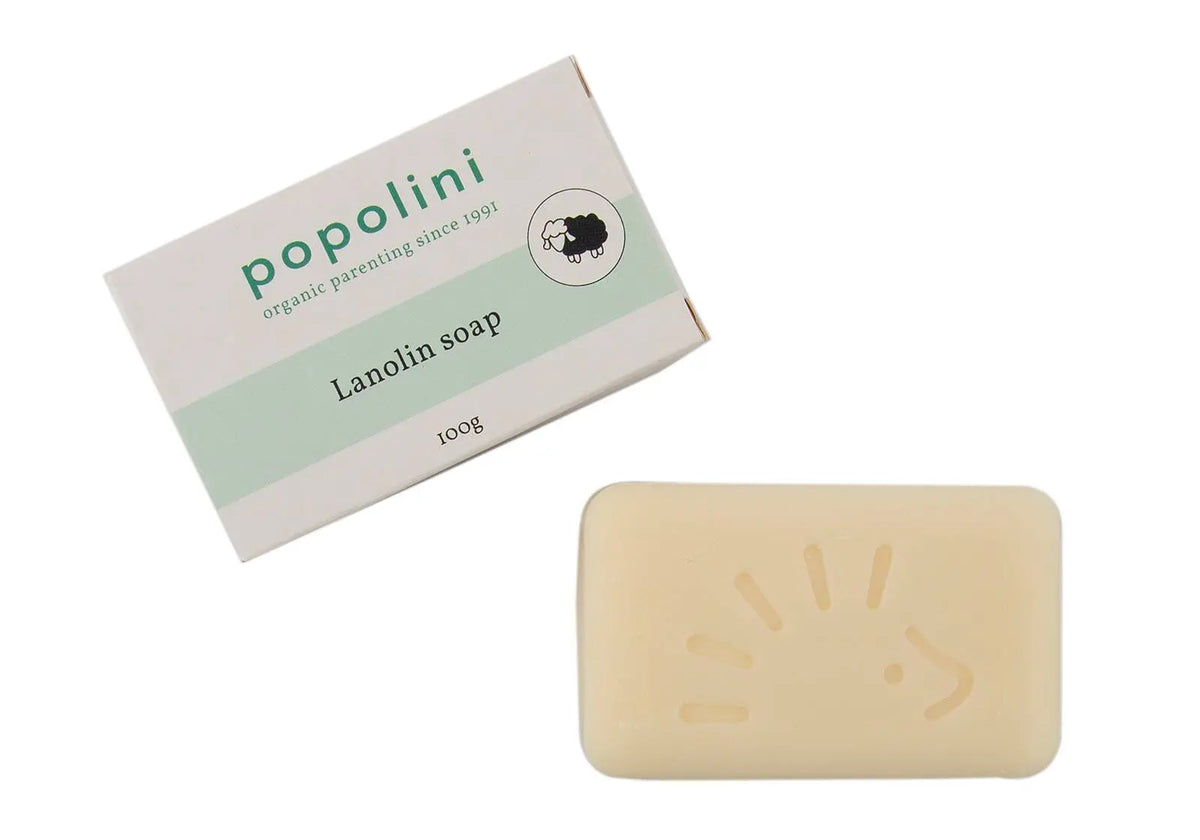 Savon à la lanoline Popolini 100g - Lilinappy