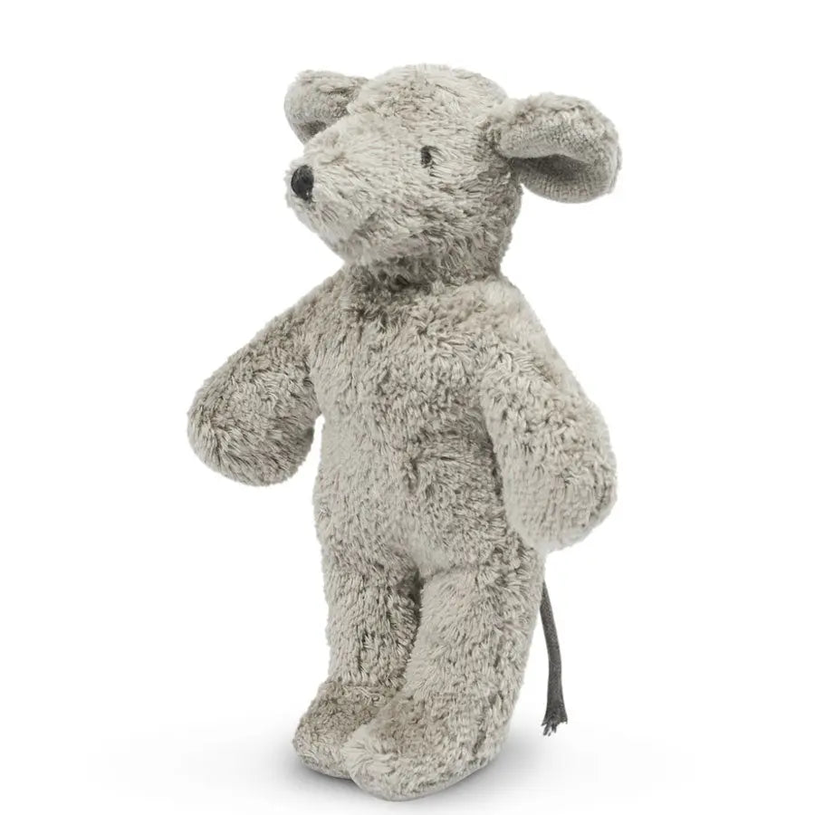 Doudou bébé souris en coton bio & laine Senger Naturwelt