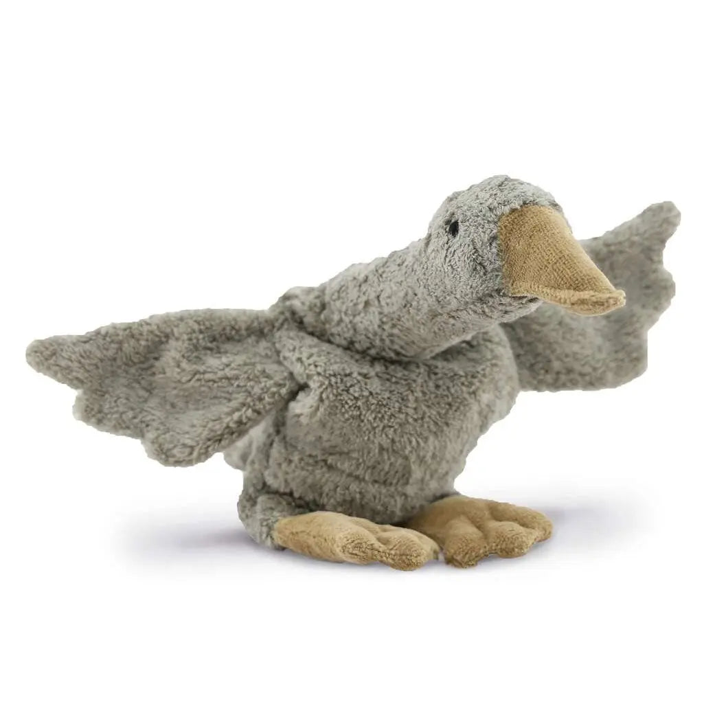 Doudou bouillotte Oie Senger Naturawelt - Gris - Lilinappy