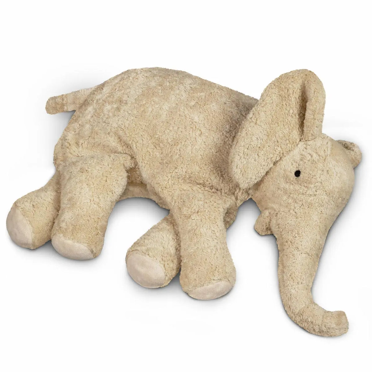 Doudou bouillotte en coton bio & laine Senger Naturwelt - Éléphant