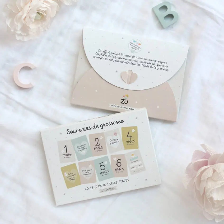 Kit photos "Souvenirs de grossesse" - Zü - Lilinappy