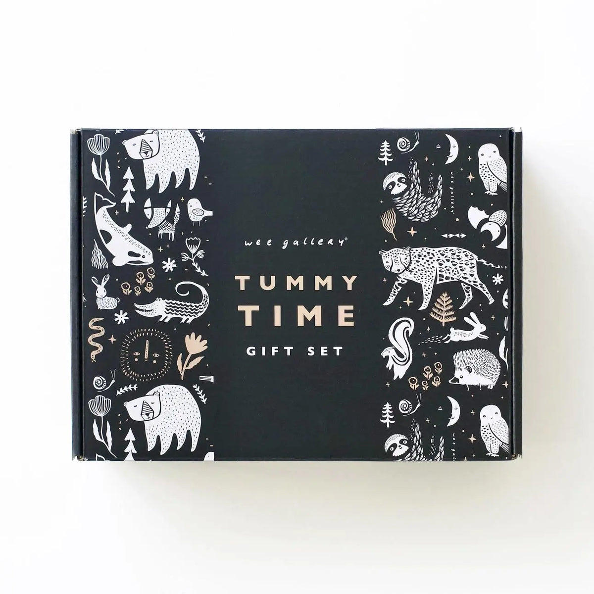 Coffret Cadeau support & cartes contrastées Wee Gallery - Océan